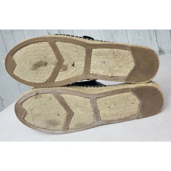 Marc Fisher Venita Leather Twine Platform Espadrille Slide Sandals Sz. 11 - Picture 7 of 12